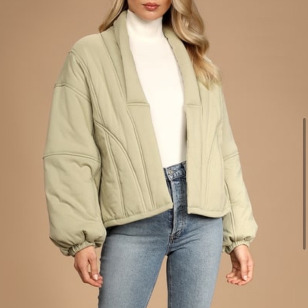 LULUS | cozy puffer jacket